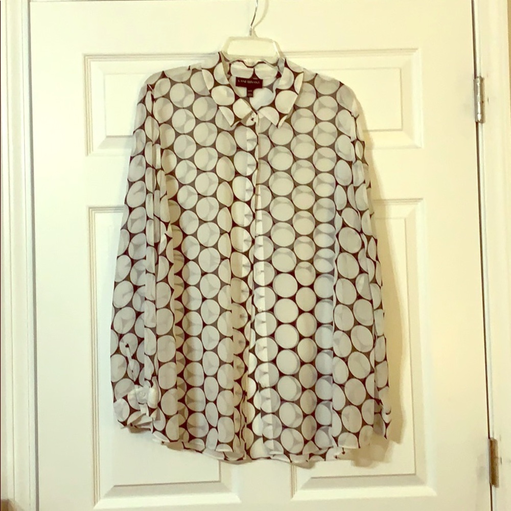 Lane Bryant never worn before! Button down top!